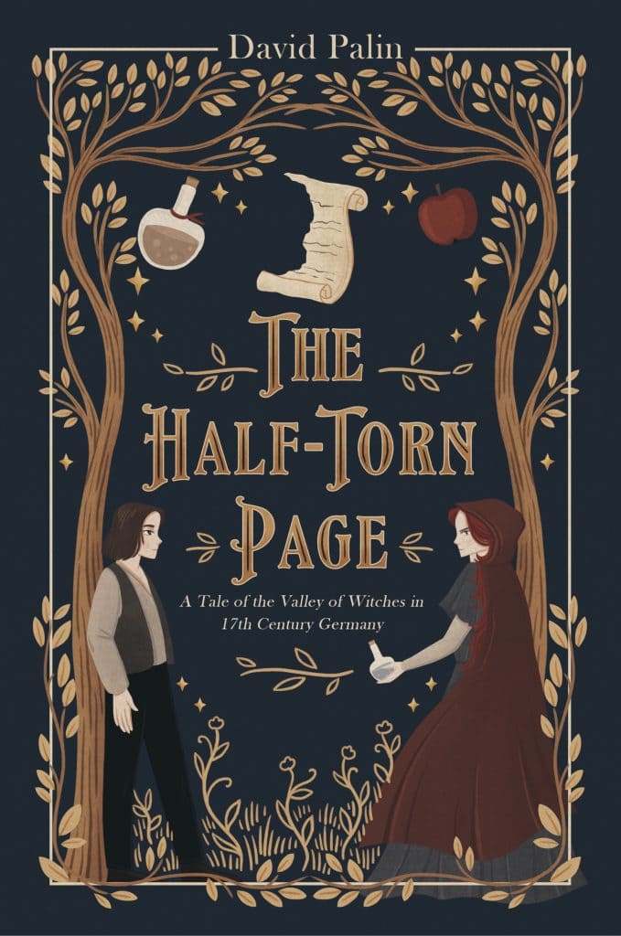 Book cover of The Half-Torn Page by David Palin
