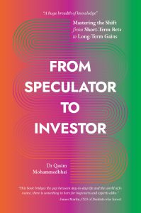 Book cover for From Speculator to Investor by Qasim Mohammedbhai
