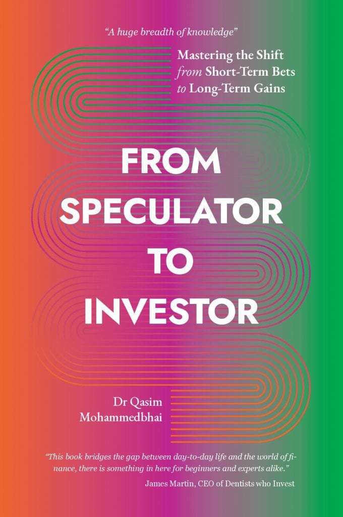 Book cover for From Speculator to Investor by Qasim Mohammedbhai